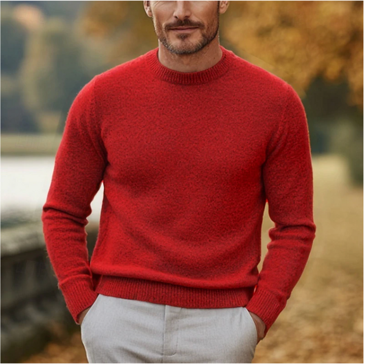 Men's Classic Knit Sweater | Timeless Fashion Essential