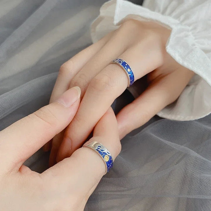 Celestial Night-Inspired Rings for Unique Style