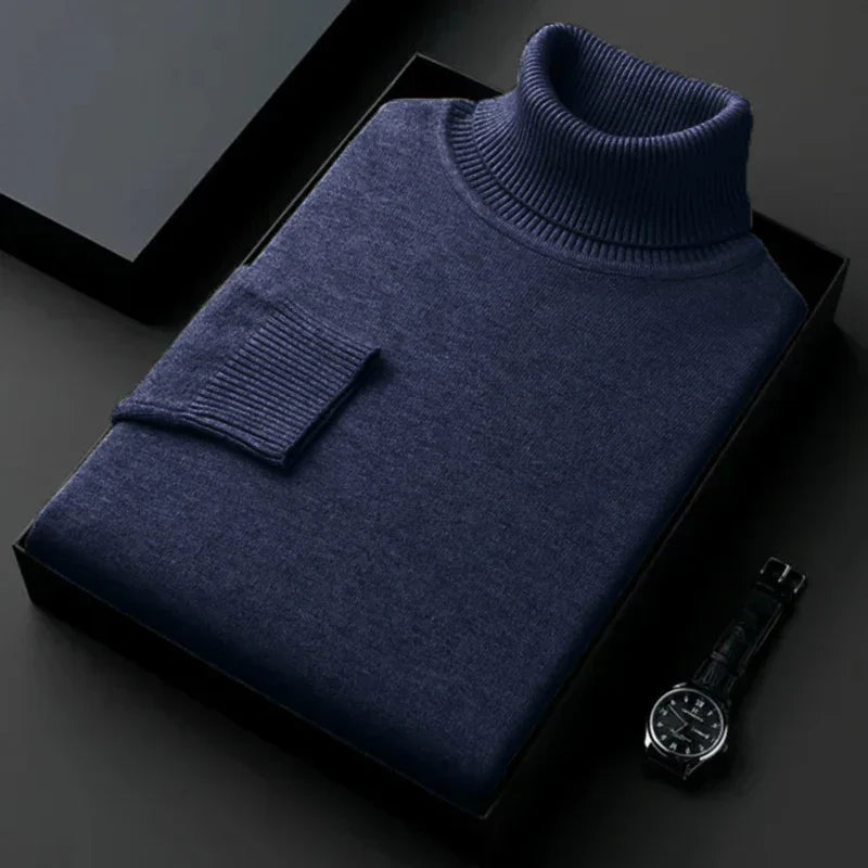 Men's Elegant and Comfortable Turtleneck Sweater