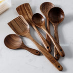 Artisan Teakwood Cooking Utensil Set-Omni Prime Goods
