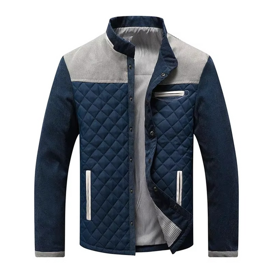 Leichte Bomberjacke für Herren mit schmaler Passform für Frühling und Herbst