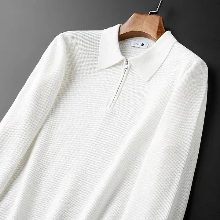 Men's Waffle Knit Casual Shirt