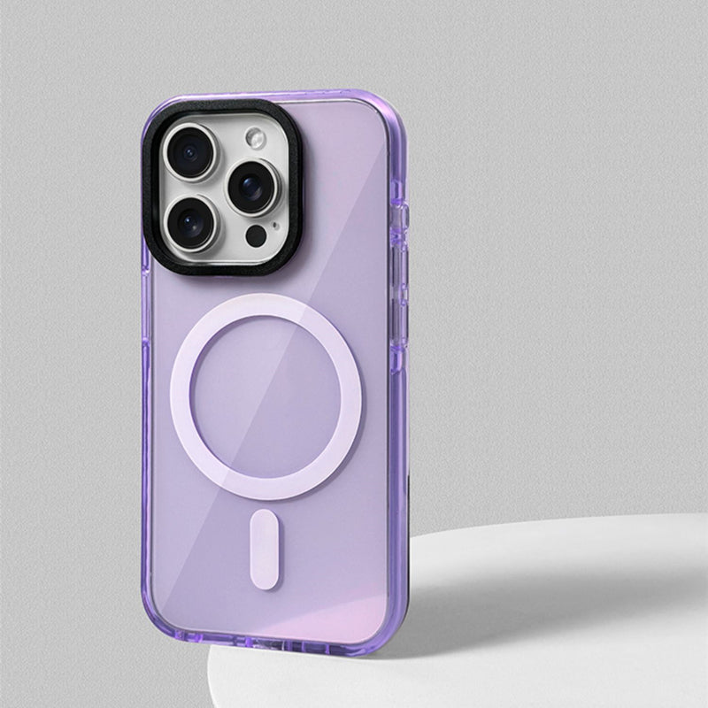 Vibrant Neon Edge Phone Case for iPhone