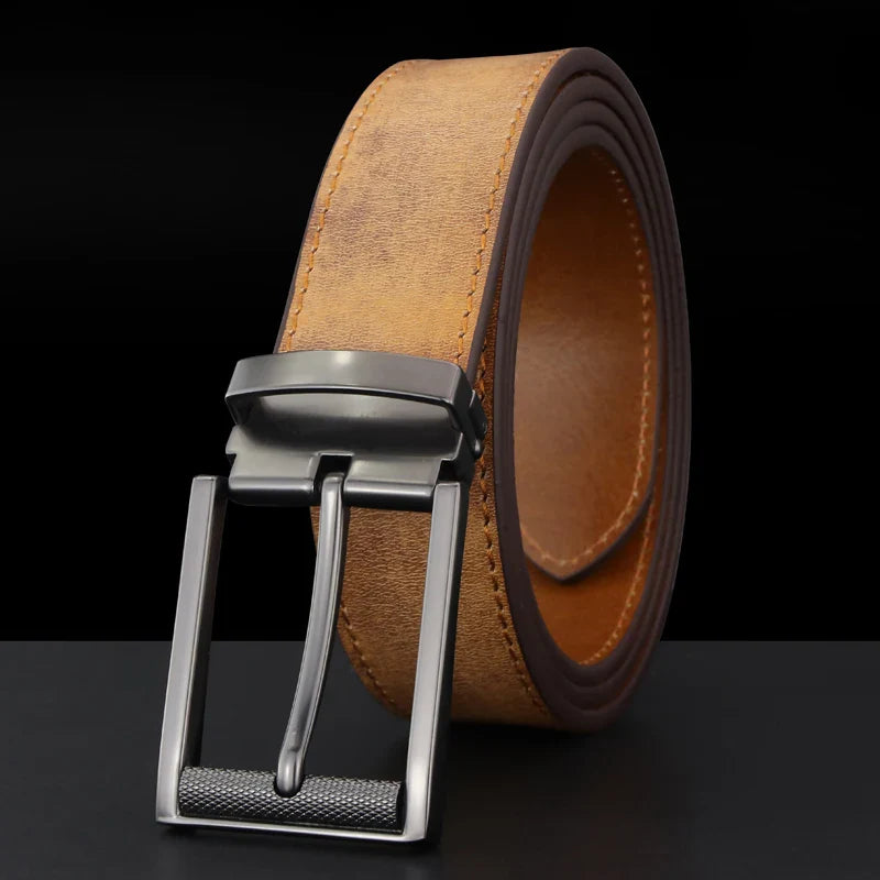 Genuine Cowhide Leather Belt for Durable Everyday Wear