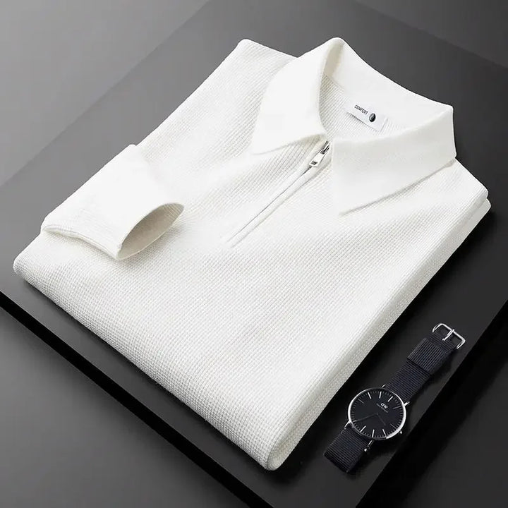 Men's Waffle Knit Casual Shirt