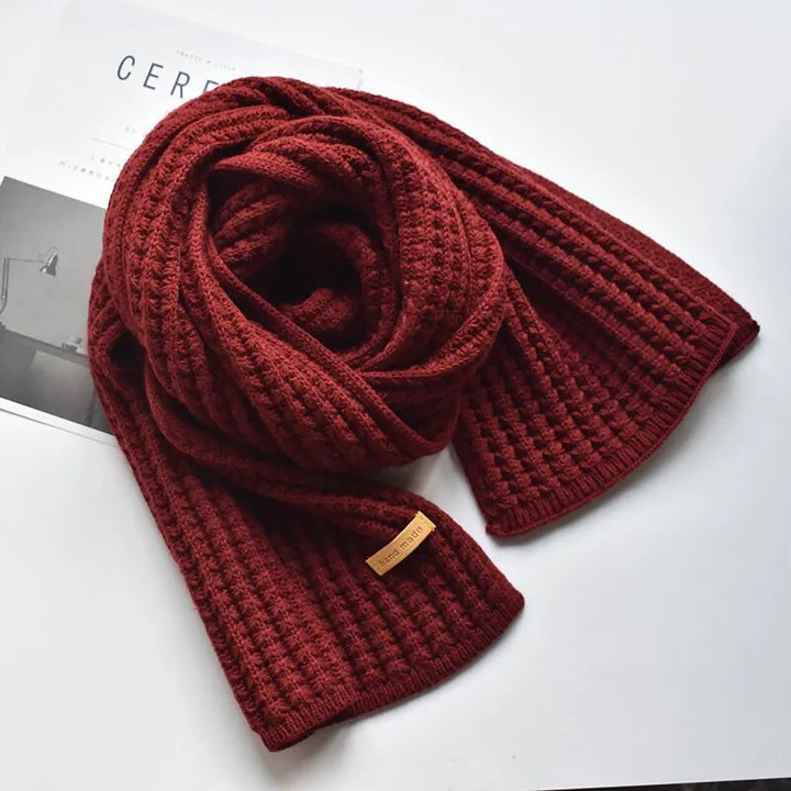 Women's Cozy Long Knitted Scarf