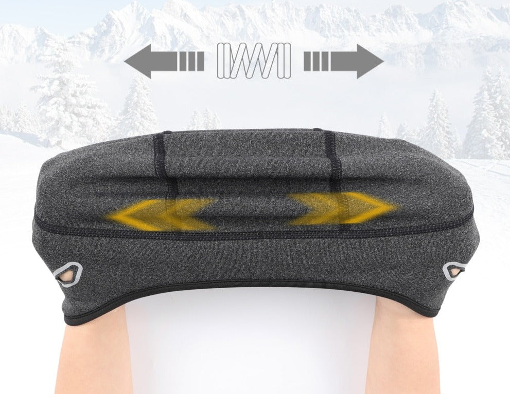 Men's Elastic Fabric Winter Cap for Helmet Use