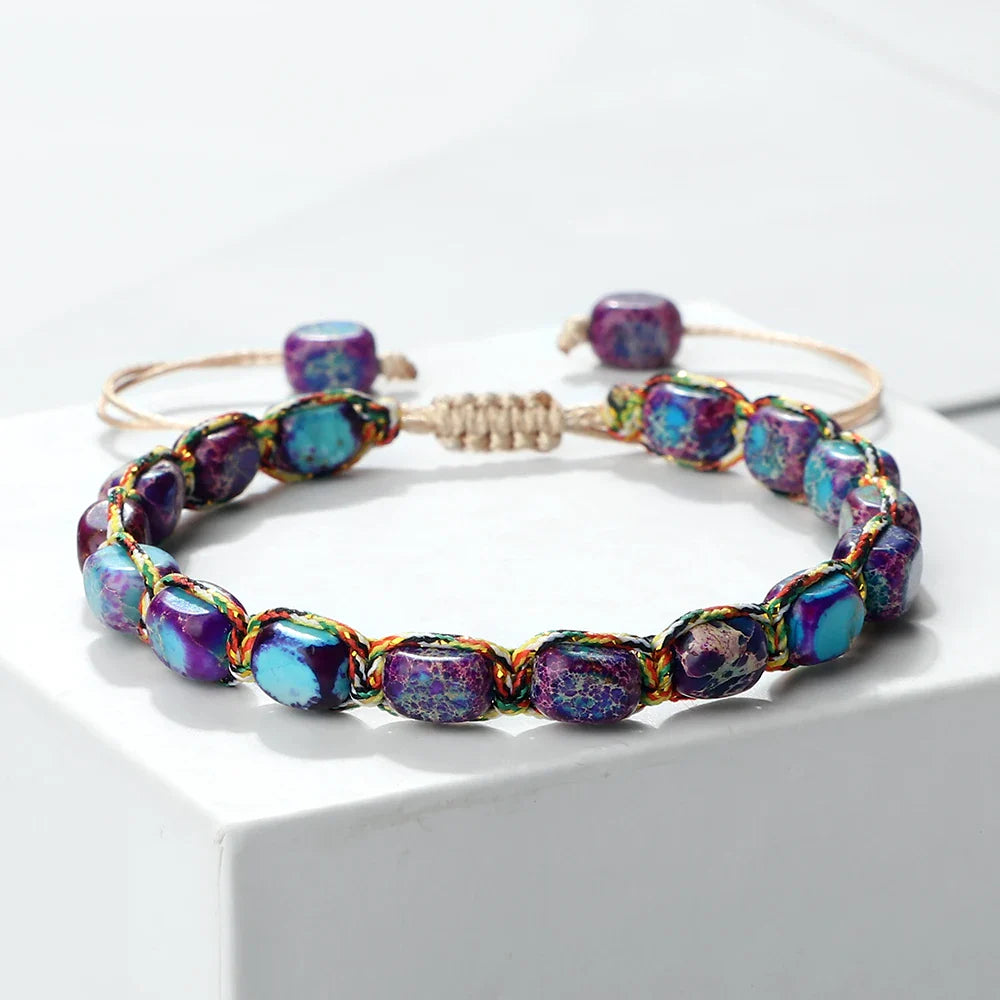 Bohemian Natural Stone Bracelet for Stylish Accessories