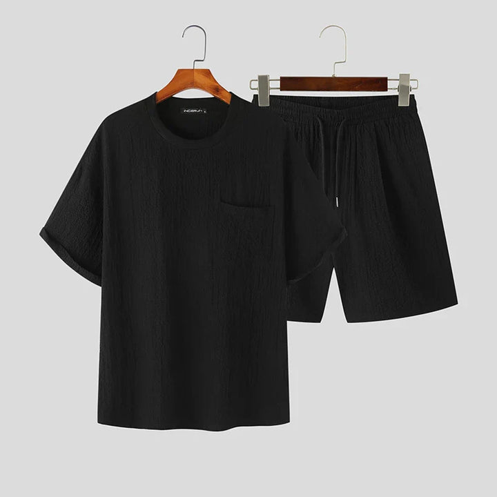 James | Men's Stylish Leisure Set in Classic Colors