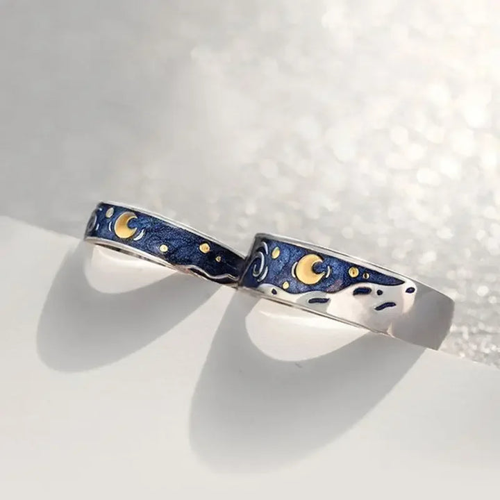 Celestial Night-Inspired Rings for Unique Style