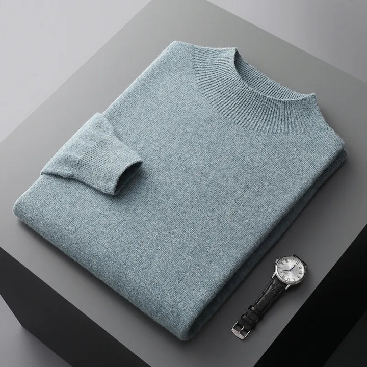 Men's Classic Long Sleeve Crew Neck Sweater