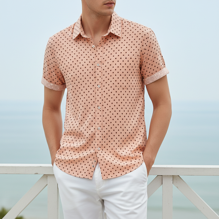 Men's Casual Short-Sleeve Shirt
