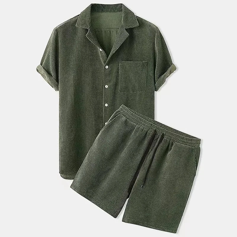 Men's Corduroy Lounge Set