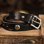Premium Cowhide Leather Belt-Omni Prime Goods