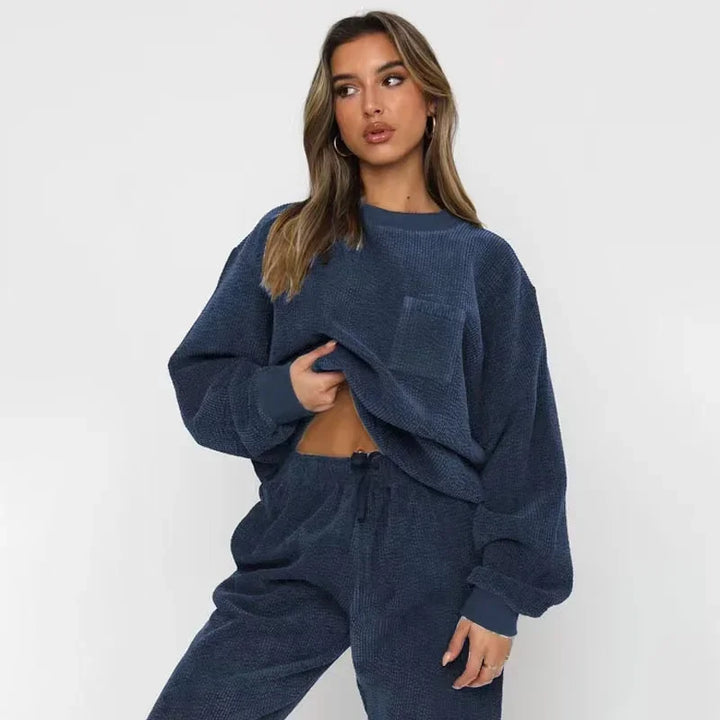 Women's Corduroy Sweatset Outfit