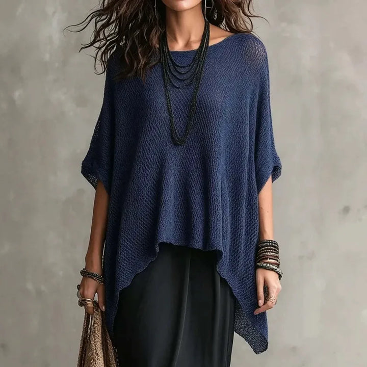 Selene | Women's Batwing Sleeve Knitted Blouse-Omni Prime Goods