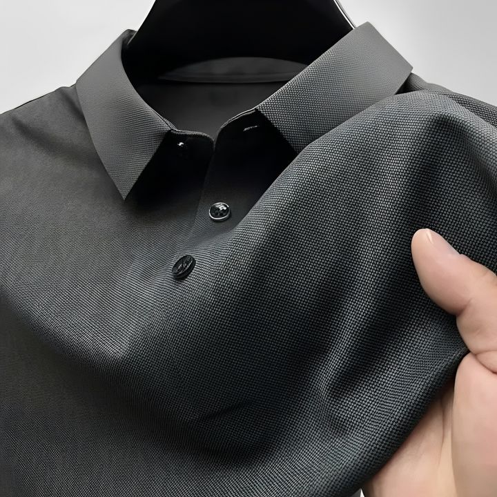 Zack | Men's Casual Patterned Polo Shirt