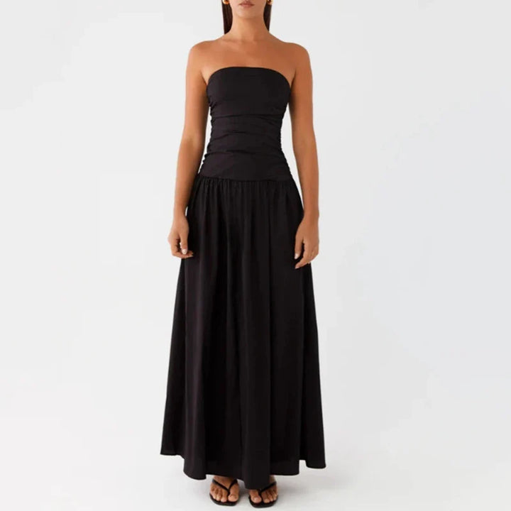 Women's Strapless Evening Dress