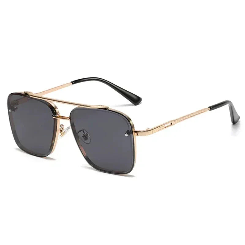 Men's Square Aviator Style Stylish Sunglasses