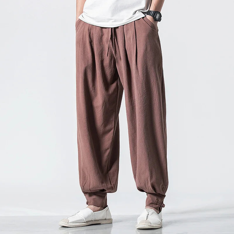 Men's Linen Joggers for Comfort and Style