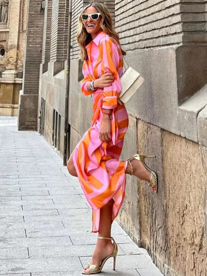 Vespera | Women's Floral Wrap Dress