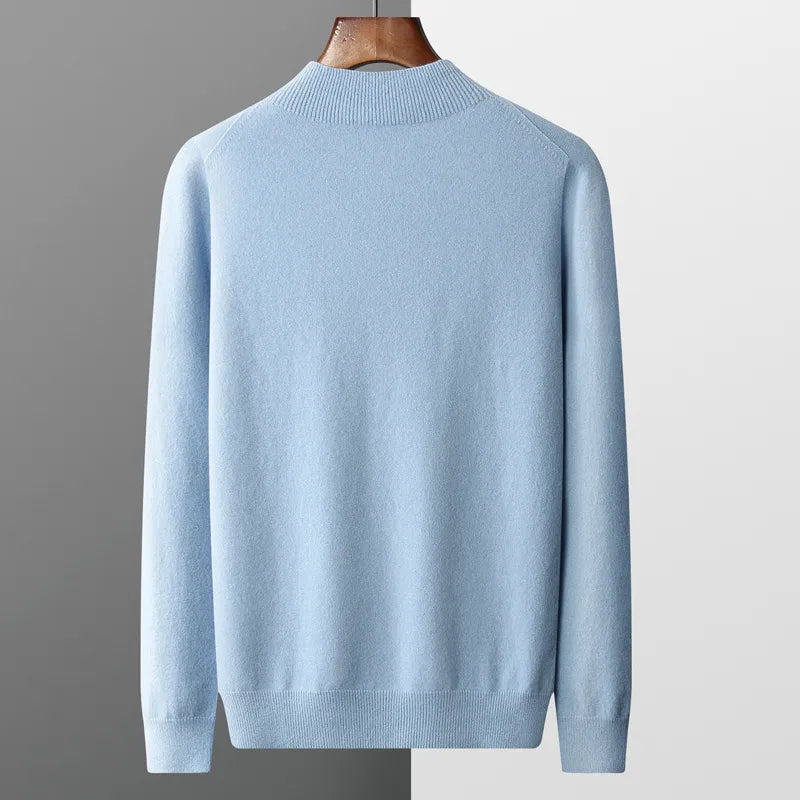 Men's Classic Long Sleeve Crew Neck Sweater