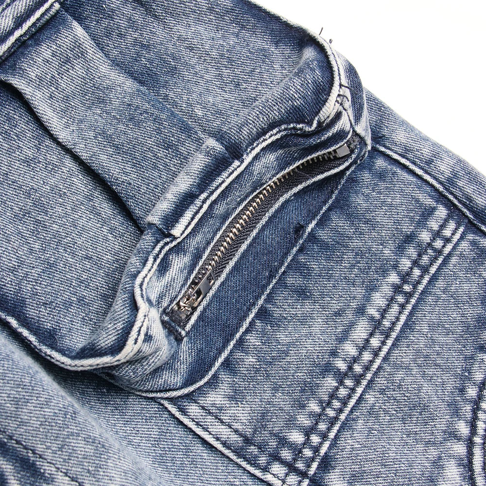 Sierra | Women's Cargo Pocket Denim Skirt-Omni Prime Goods