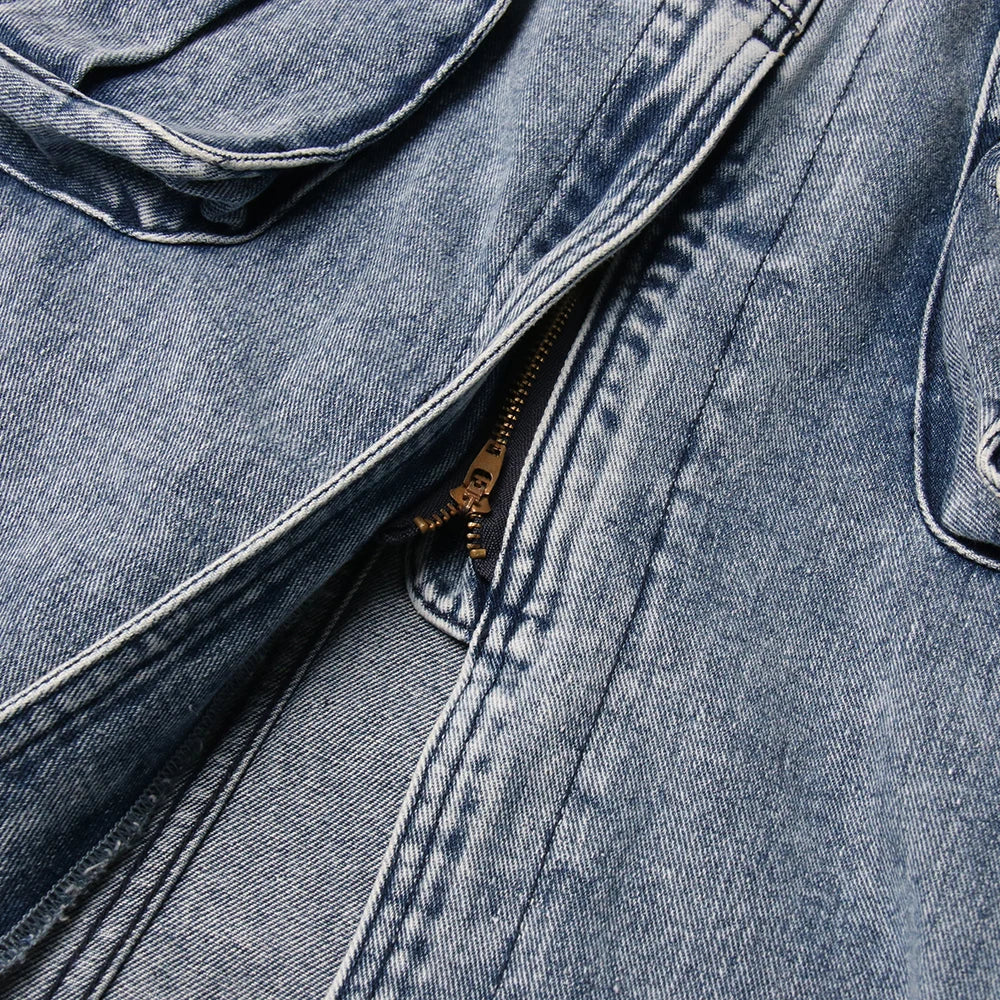 Sierra | Women's Cargo Pocket Denim Skirt-Omni Prime Goods
