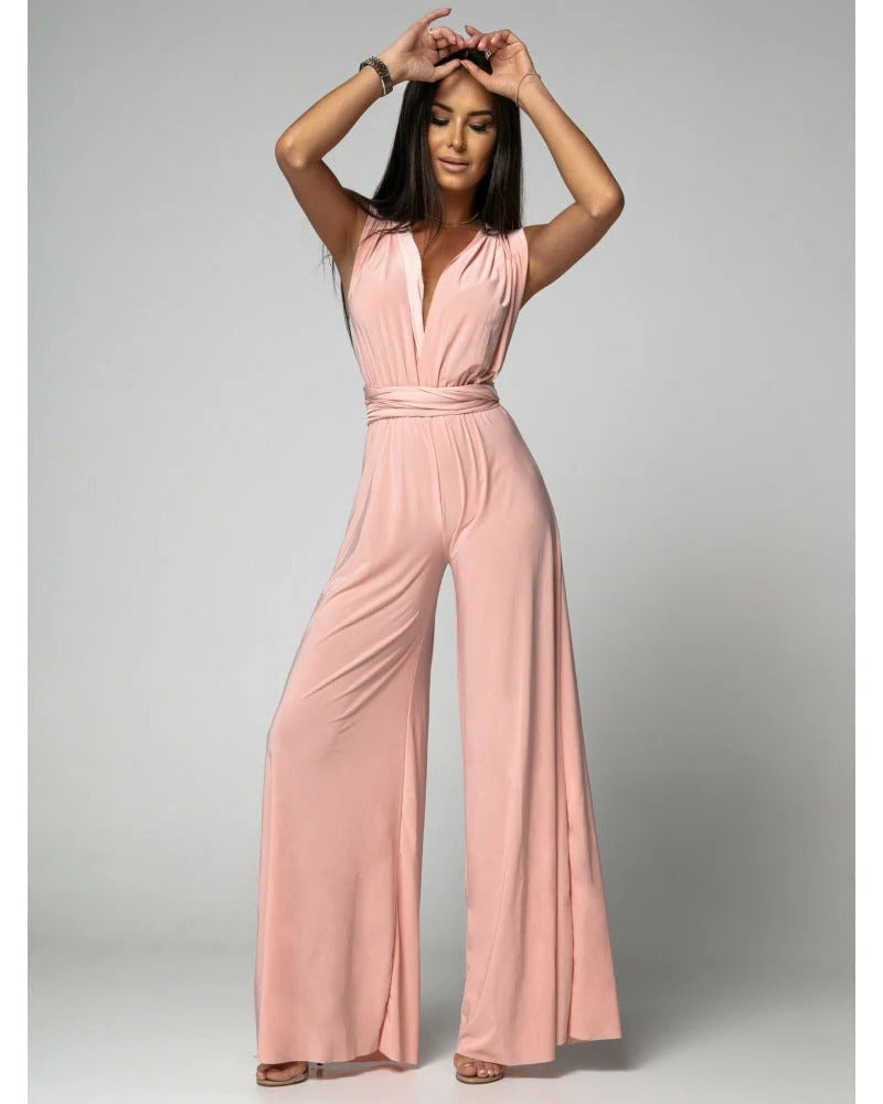 Women's Casual Sleeveless Jumpsuit for Effortless Style