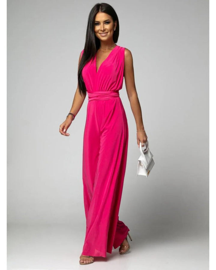 Women's Casual Sleeveless Jumpsuit for Effortless Style