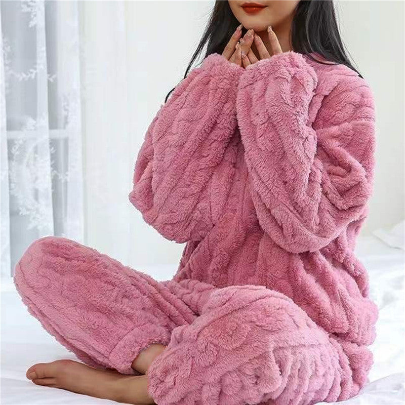Snugly | Women's Fleece Pajama Set-Omni Prime Goods