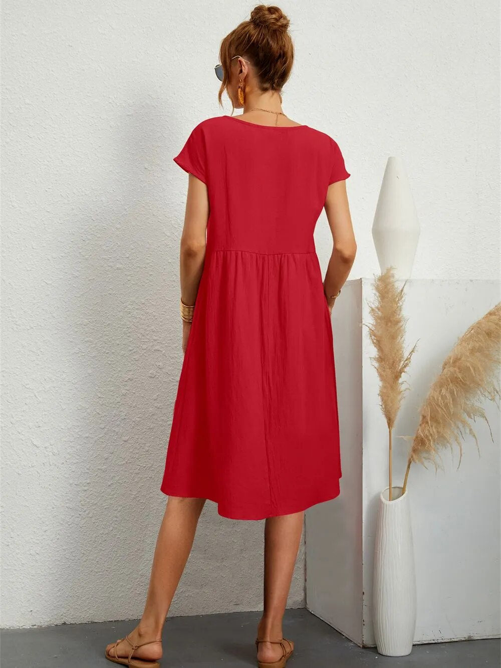 Sol | Women's Stylish Modern Dress-Omni Prime Goods