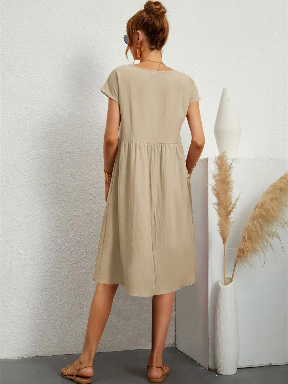 Sol | Women's Stylish Modern Dress-Omni Prime Goods
