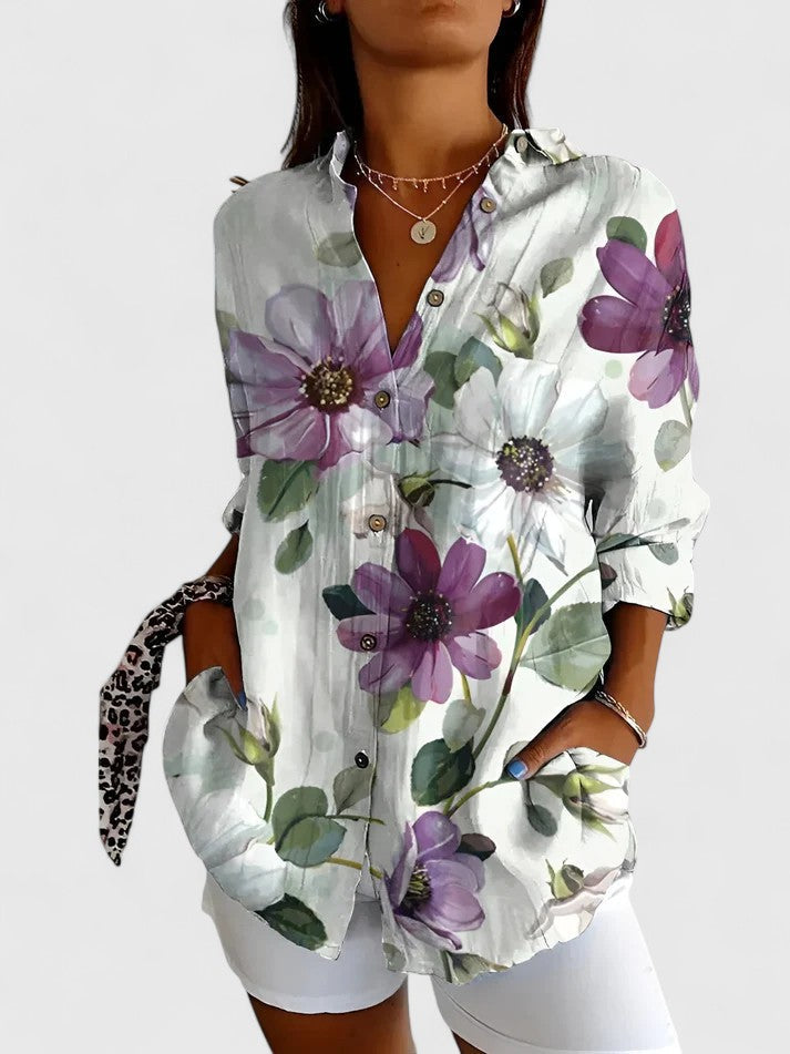 Sophia | Women's Elegant Breeze Blouse-Omni Prime Goods