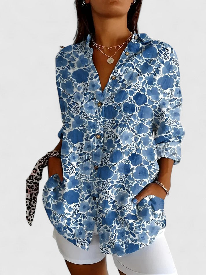 Sophia | Women's Elegant Breeze Blouse-Omni Prime Goods