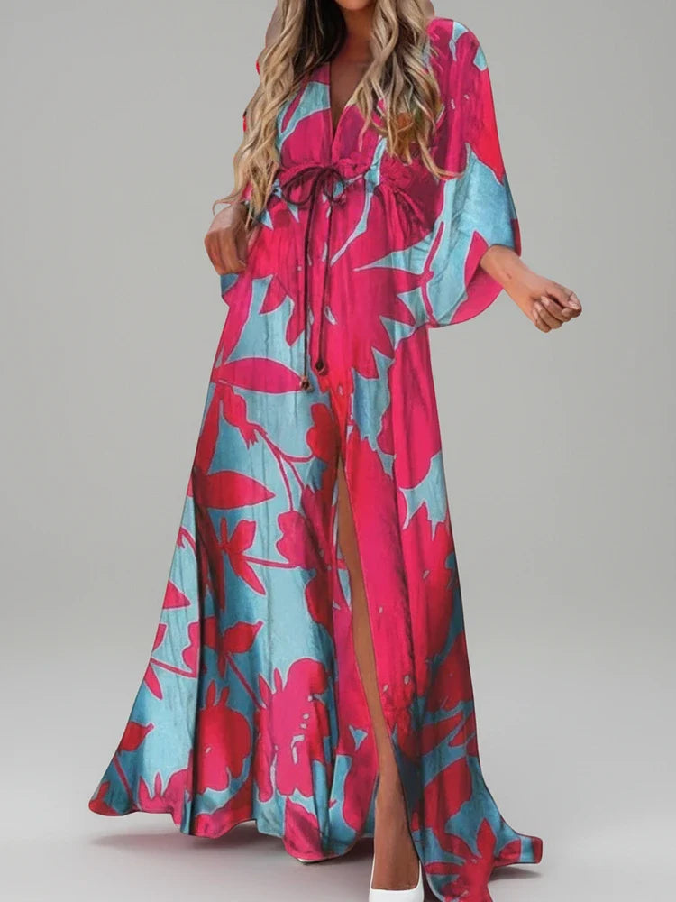 Sophia | Women's Split Thigh Maxi Dress