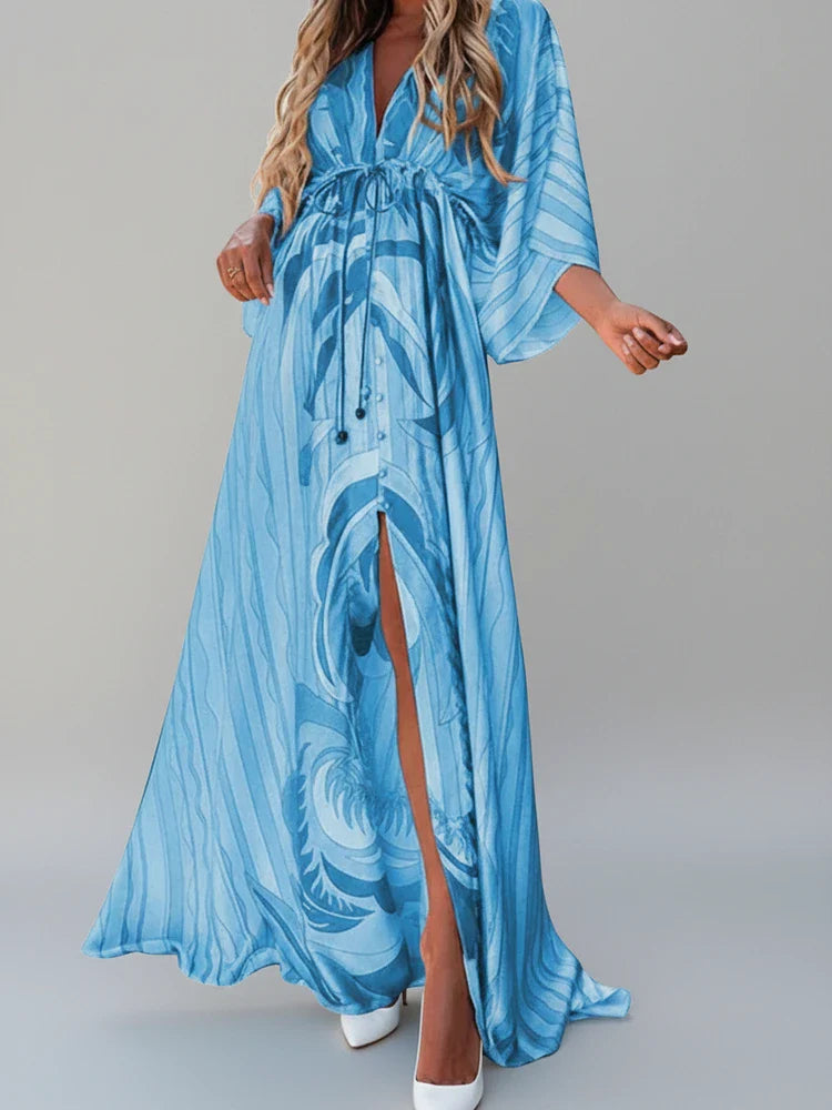 Sophia | Women's Split Thigh Maxi Dress