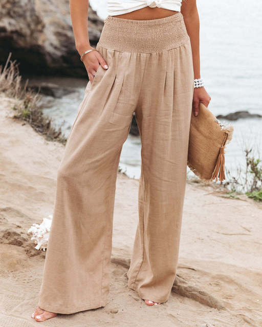 Rina | Women's Comfortable Linen Pants