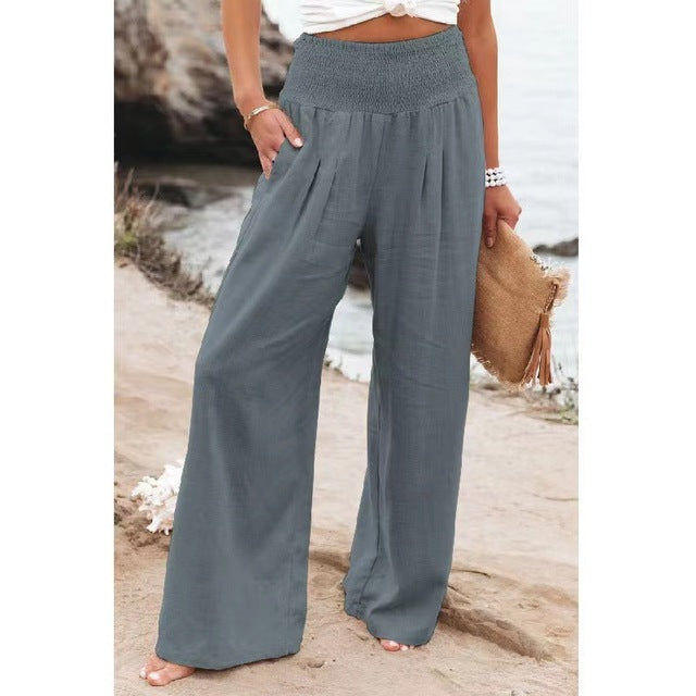 Rina | Women's Comfortable Linen Pants