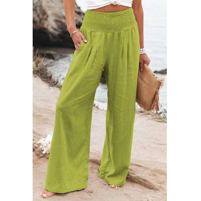 Rina | Women's Comfortable Linen Pants