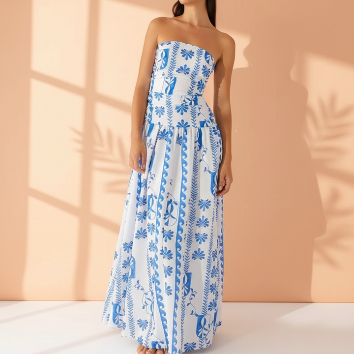 Women's Strapless Evening Dress