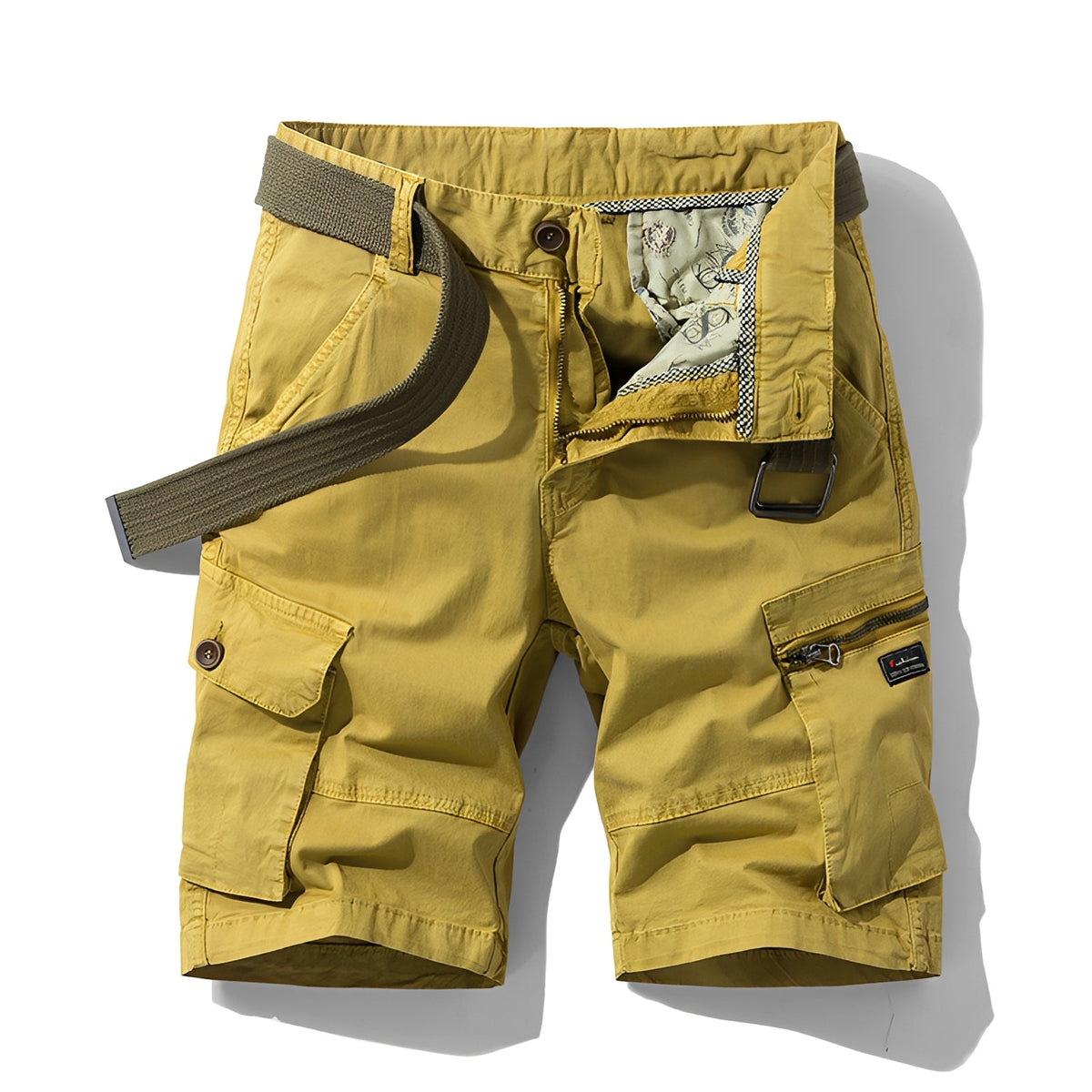 Steve | Men's Relaxed Fit Cargo Shorts-Omni Prime Goods