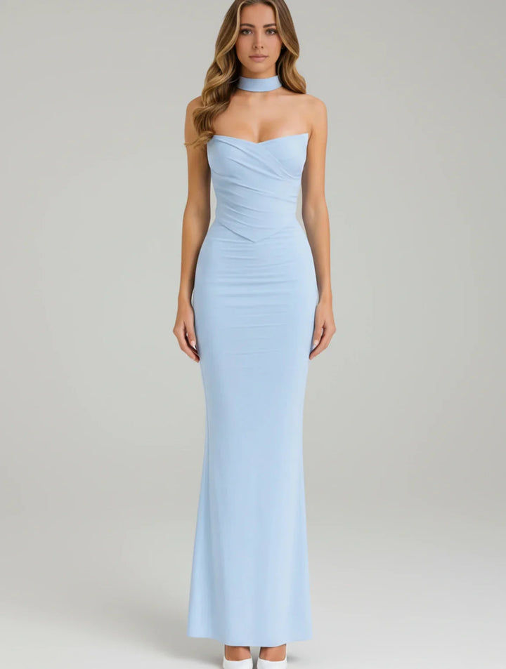 Sophia | Women's Strapless Bodycon Maxi Dress