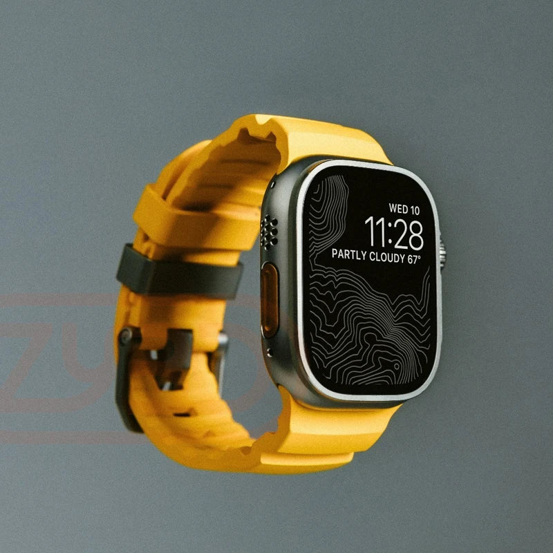 Stylish Black Smartwatch Band for Apple Devices-Omni Prime Goods