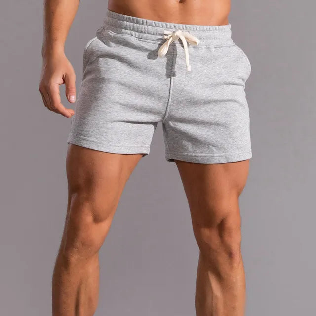 Men's Casual Jogger Shorts with Convenient Side Pockets