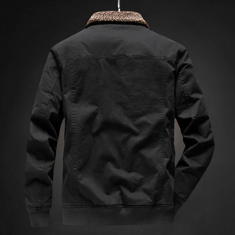 Men's Warm Fleece Lined Winter Jacket