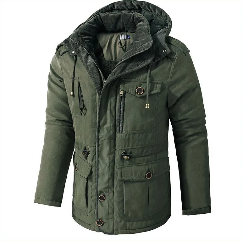 Men's Warm Lined Stylish Jacket