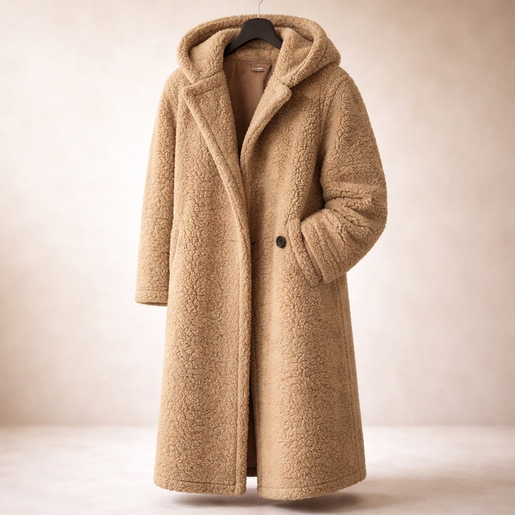 Women's Stylish Long Hooded Coat