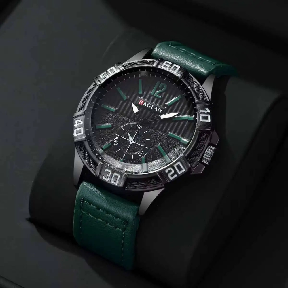 Stylish Raglan-Inspired Timepiece for Everyday Wear