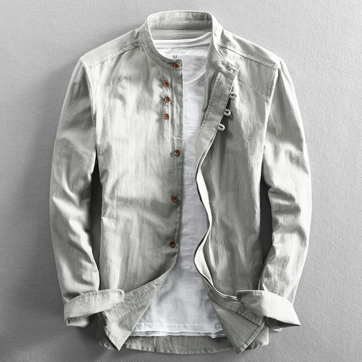 Takumi | Men’s Minimalist Japanese-Style Shirt-Omni Prime Goods